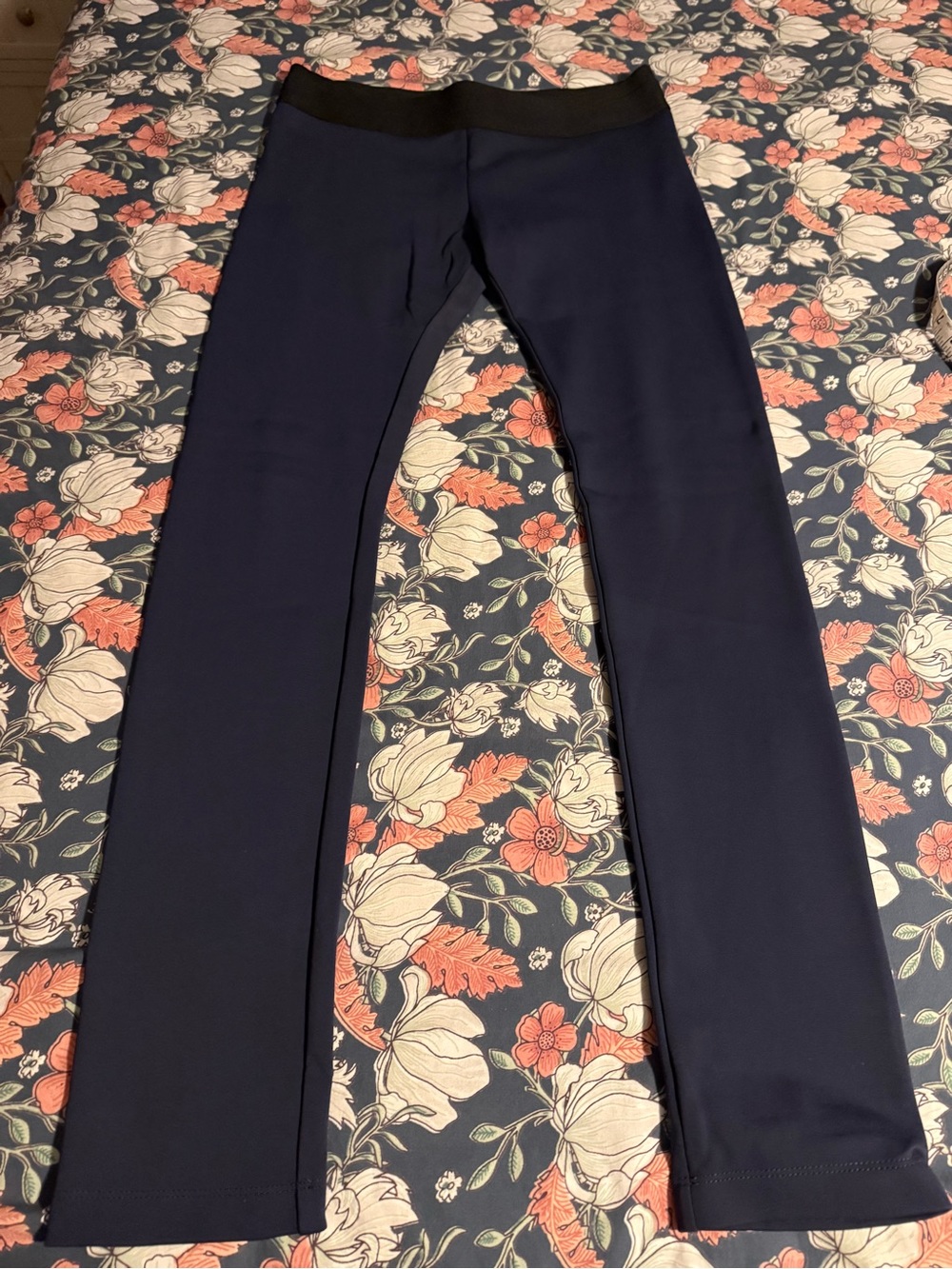 BCBG MaxAzria Navy Skinny Pants